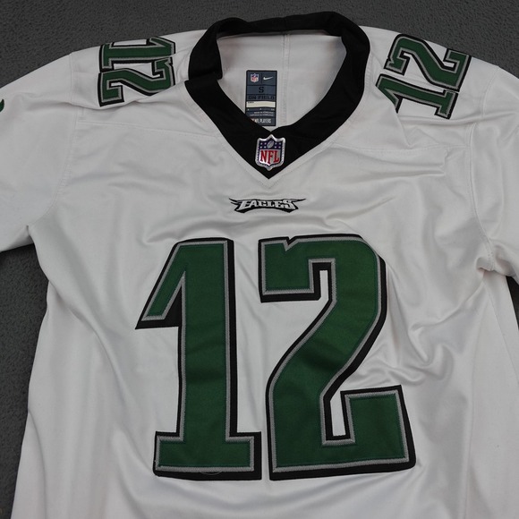 Philadelphia Eagles Jersey Mens Small White NFL Randall Cunningham Nike - Picture 2 of 12
